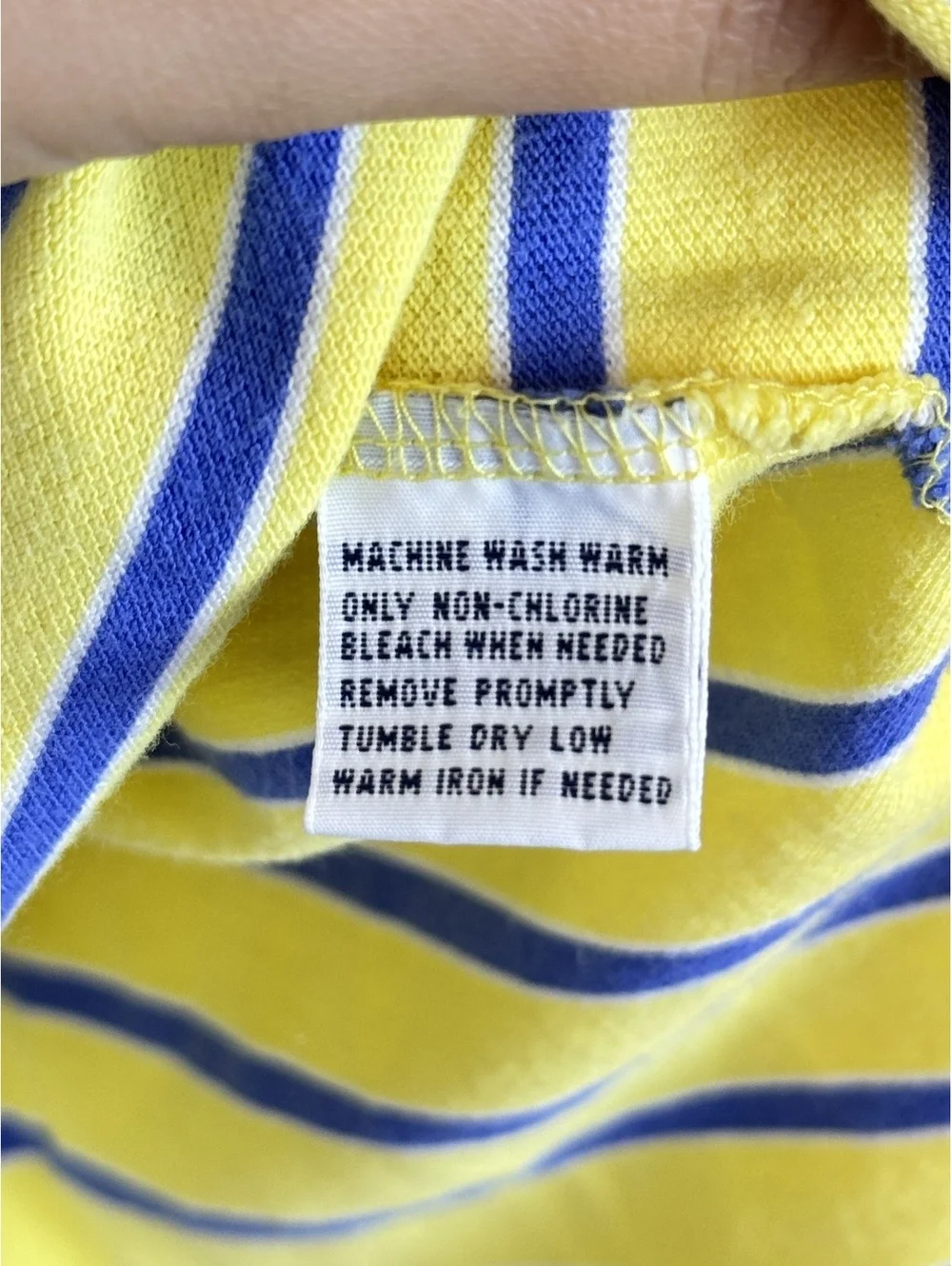 Polo Ralph Lauren Men’s XL Custom Fit Yellow Blue Striped Polo Shirt Red Pony